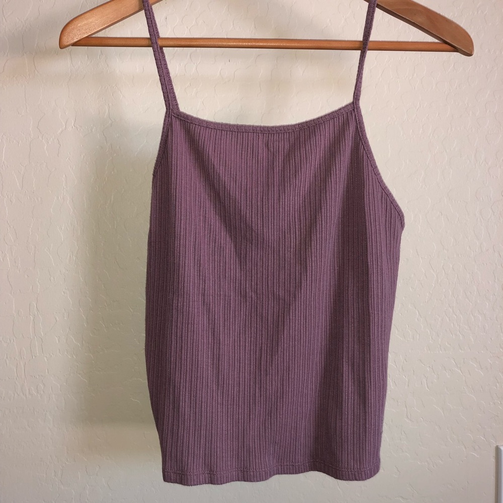 American Eagle // purple tank top